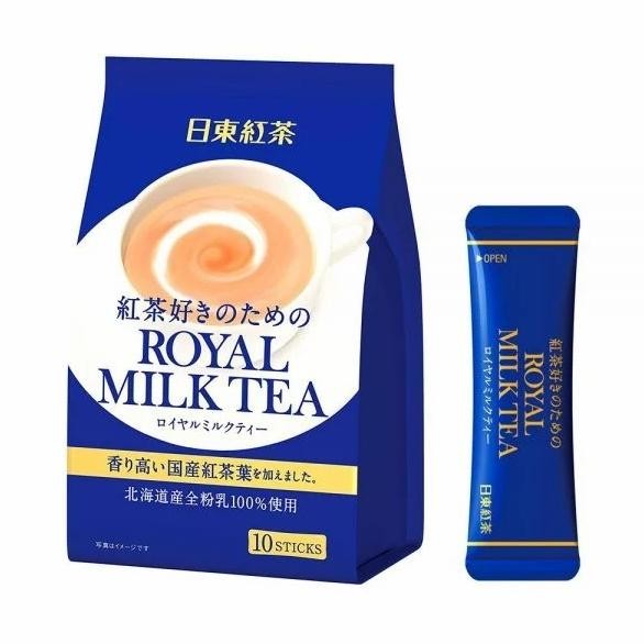 

BIG SALE NITTOH ROYAL MILK TEA 140GR MINUMA TEH SUSU JEPANG IMPORT 1 BGKS 10PCS !!!!!