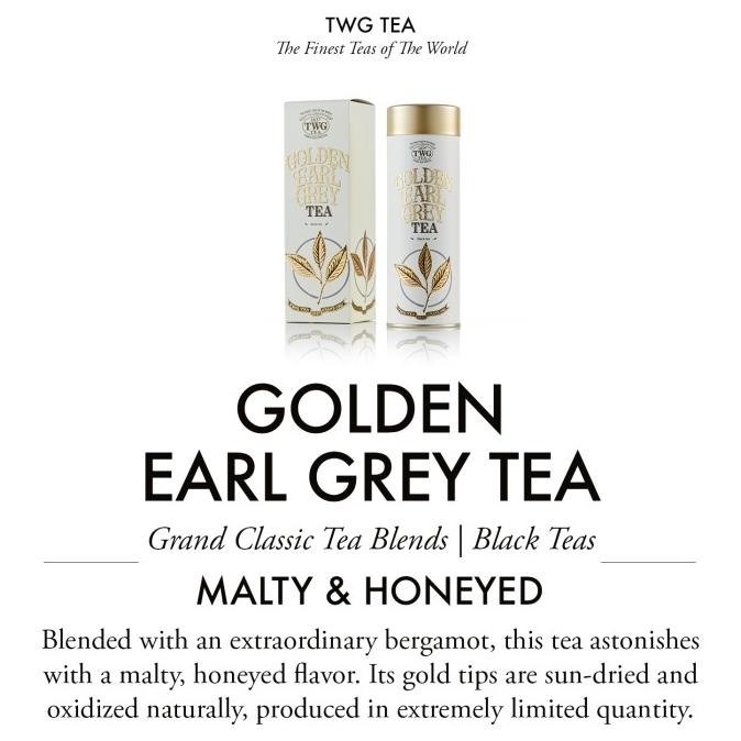 

READY STOCK TWG TEA GOLDEN EARL GREY TEA, HAUTE COUTURE TEA TIN, 100G !!!!!