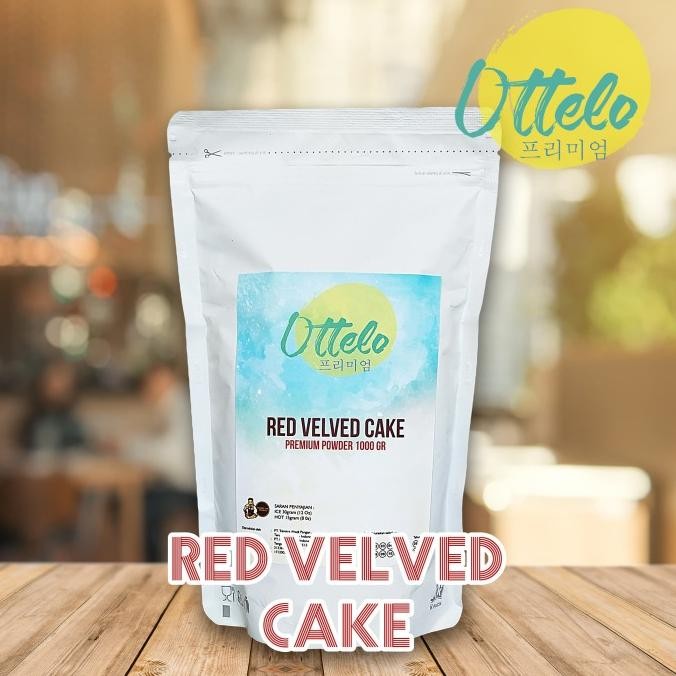 

READY STOCK POWDER RED VELVED 1000GR MERK OTTELO BUBUK MINUMAN PREMIUM HALAL !!!!!