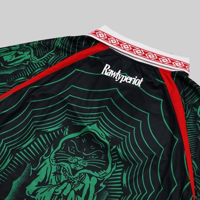 NEW PRODUK RAWTYPE RIOT JERSEY RIOT PRAY ROSE - GREEN 