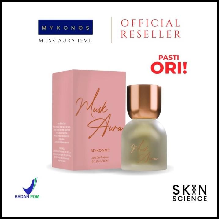 New Mykonos Musk Aura Travel Size 15Ml Parfum Mykonos Tahan Lama
