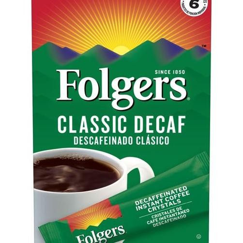 Foers Classic Decaf Instant Coffee Crystals Kopi Decaffeinated Usa
