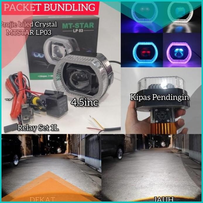 Packet Bundling - MT STAR LP03 - Projie Biled shroud Crystal 4,5 inc
