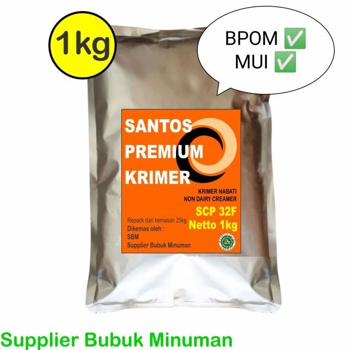 

Creamer Santos Krimer Premium Non Dairy NDC SCP 32F Repa 1kg