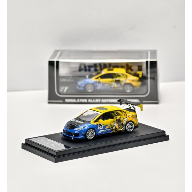 Time Micro x Artwork Honda Civic Spoon FD2 Mugen Type R SONIC #95 Race Edition Limited Edition