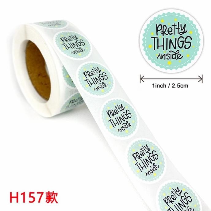

Stiker Pretty Things Inside Isi 500 Cutting Sticker Vinly Label Paket