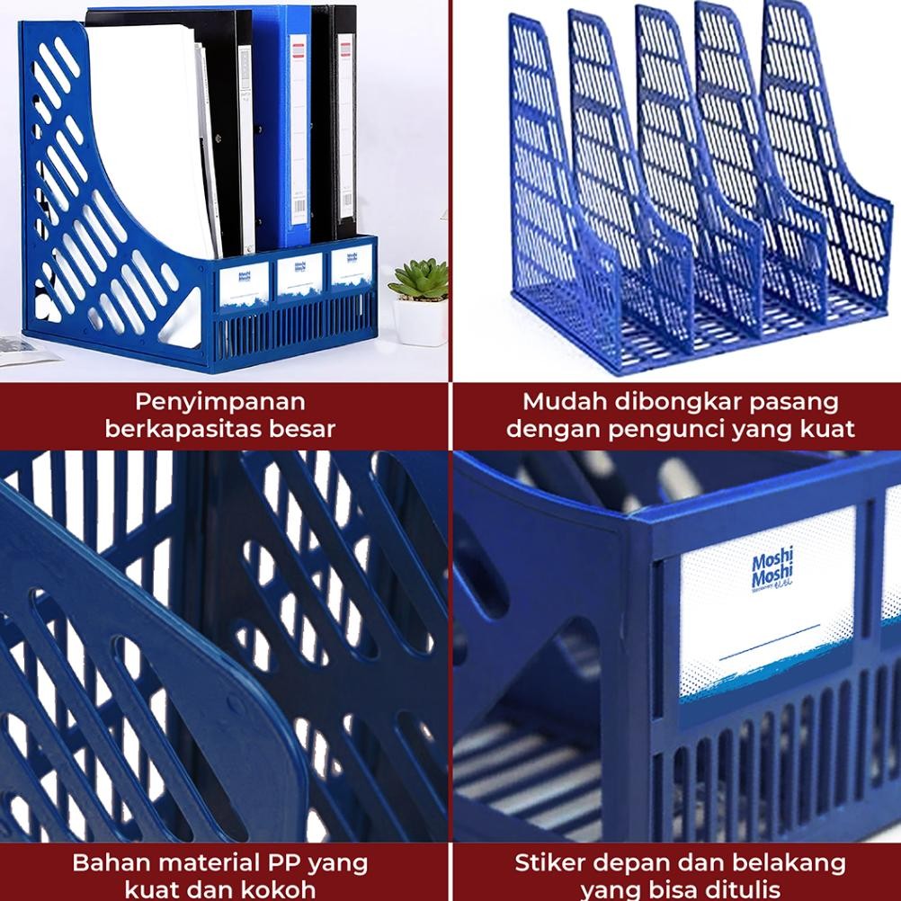 

PROMO File Box Foldable 3 Layer Tempat Penyimpanan Dokumen Lipat 3 Sekat GC27