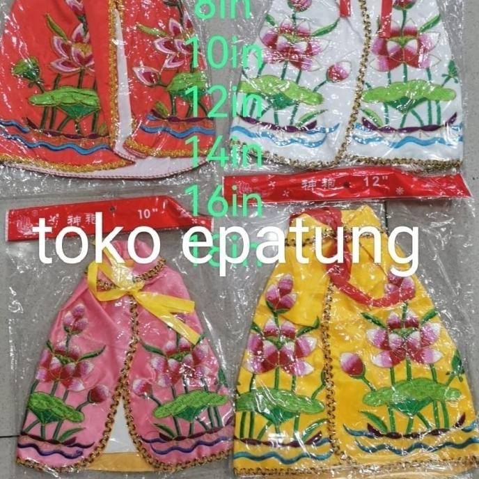 Baju Jubah patung dewi kwan im - 6/8/10/12/14/16/18 - inch - (gl)
