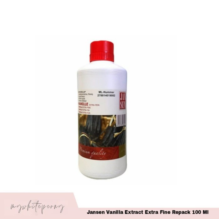 

Jansen Vanilla Extract Extra Fine 100 ml