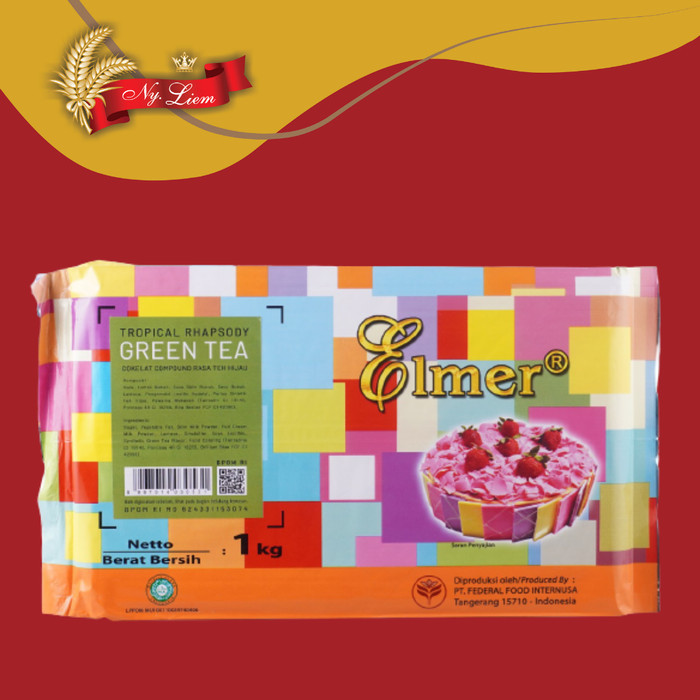 

ELMER GREEN TEA Tropical Rhapsody Cokelat Compound 1 kg