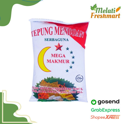 

Tepung Tempe Mendoan Mega Makmur 1 bungkus - Melati Freshmart