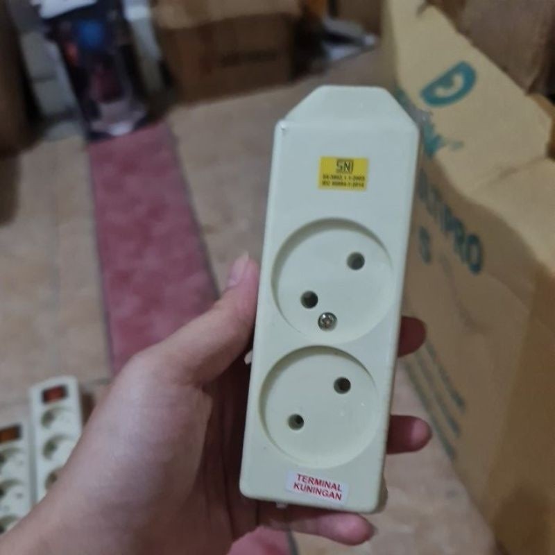 DEXICON Stop Kontak Switch On Off tanpa Kabel