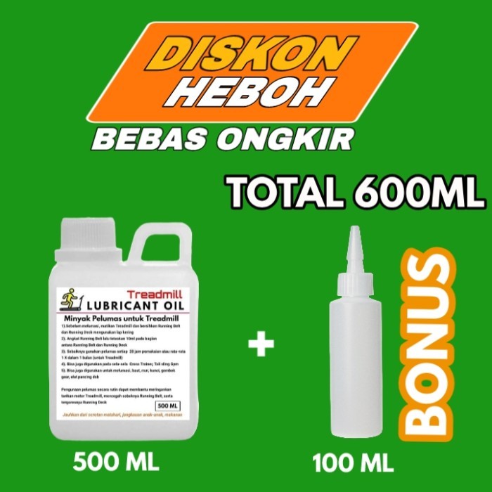 Ready Minyak pelumas treadmill kualitas terbaik 1000 CPS