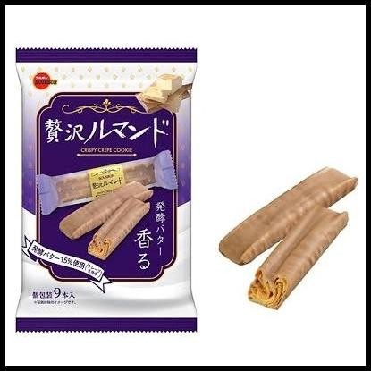 

Bourbon Zeitaku Lumonde Wafer - Crispy Crepe Snack Jepang