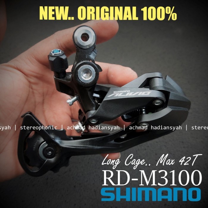 Ready RD Alivio Original SHIMANO RD 9 speed Long Cage RD M3100 Alivio 9speed