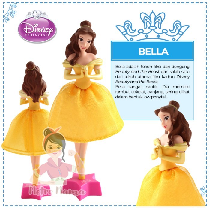 

Ready Pulpen Miniatur 3D Putri Disney Fairy Tale Princess Figure Original