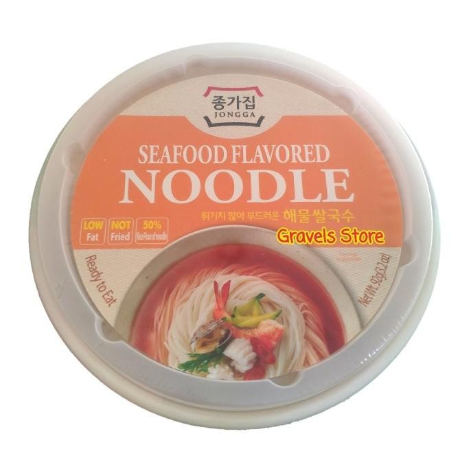 

[92gr] Jongga Rice Noodle - SEAFOOD Flavoured - Misua Misoa Korea