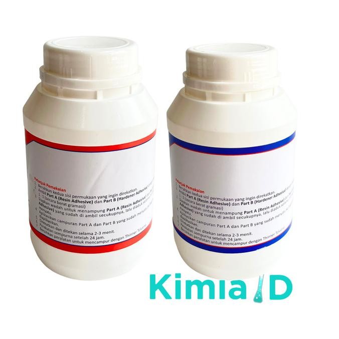 Epoxy Resin Non Sag - 2 Kg - Lem Besi Lem Kayu Karet Plastik Kode Produk 55420
