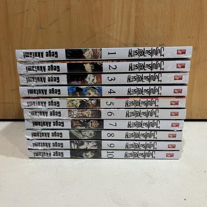 Sale Komik Set Jujutsu Kaisen 01 02 03 04 05 06 07 08 09 10 By Gege Akutami