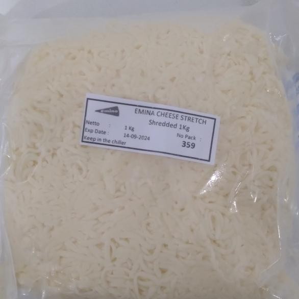 

Mozzarella Strecht Shredded 1Kg / Ena Cheese Parut