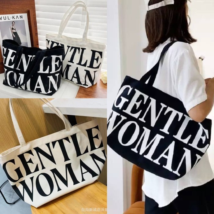 TERLENGKAP Gentle Woman Bag GW Tote Bag Gentle Woman Tote Bag Besar Tas Gentle Wo