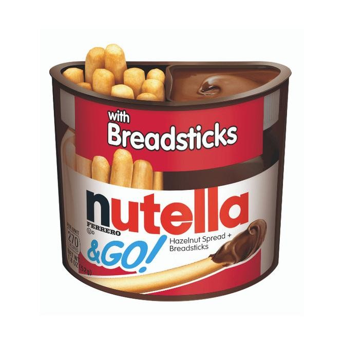 

Ferrero Nutella Go Sticks / Pretzel - Biskuit Stick Cokelat Hazelnut