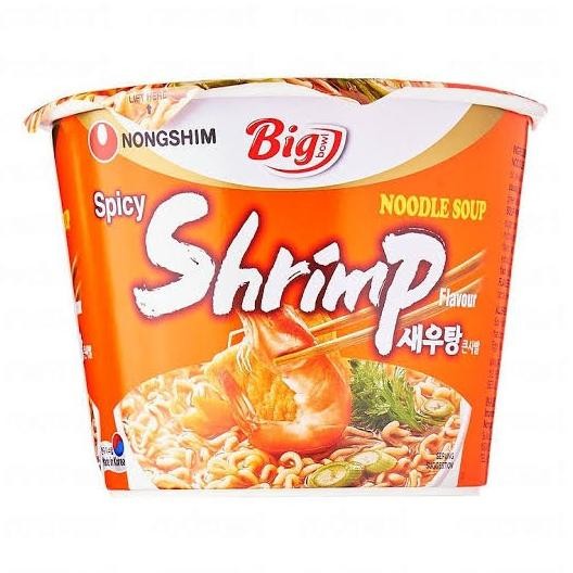 

[Big Bowl] NongShim Spicy Shrimp Original Korea - Sup Rasa Udang Pedas