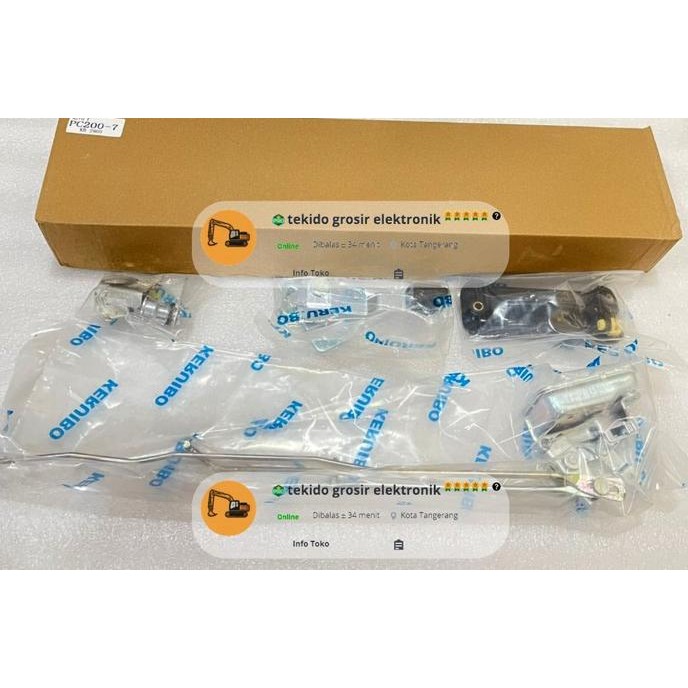 [TGE] Door Lock Set Kunci Kabin Komatsu PC200-7 PC200 7