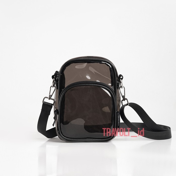 TERUJI Mini Sling Bag - Tas Hp Travolt - Tas Pvc Transparan - Tas Selempang