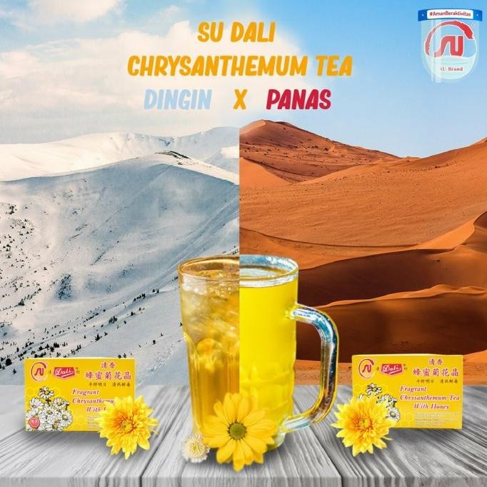 

[isi 10pc] SU Dali Chrysanthemum Tea - Teh Bunga Krisan Krisantemum