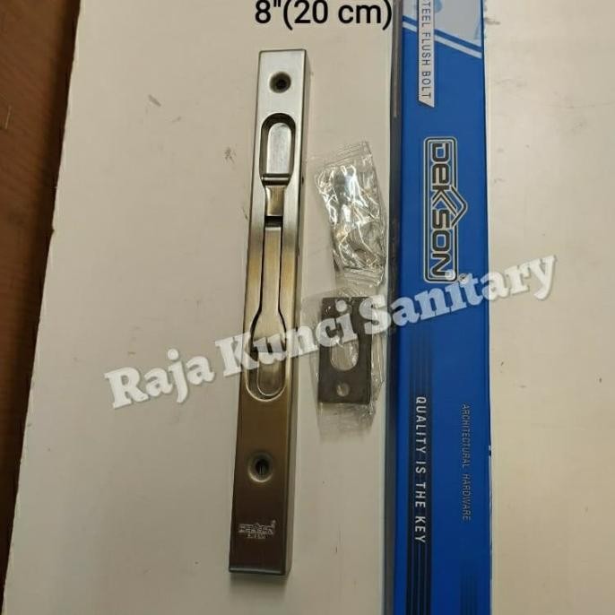 Grendel Tanam Dekson FBP 040 8" 20cm/Gendel Dekson Stainless SUS 304