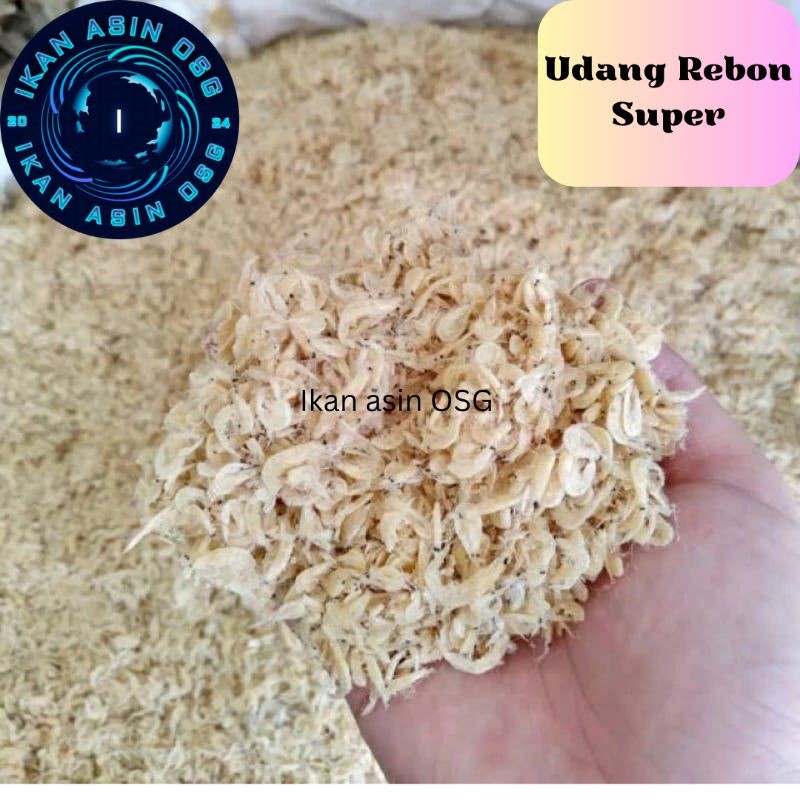 

Ikan Asin Udang Rebon Super/ Hepi Super 1kg / 500gr / 250gr