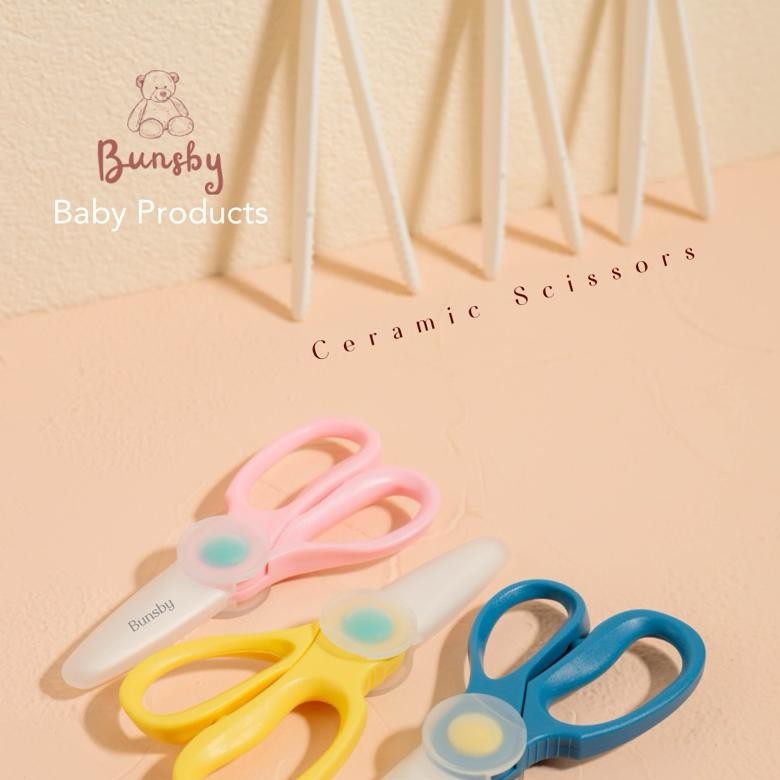 

Terlaris Buns Premium Ceramic Scissors Set Jepitan Free Case | Gunting Keramik Makanan Anak Bayi Set Jepitan Anti Karat Eh76