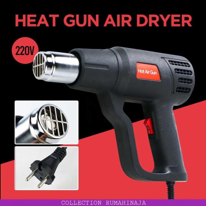 MESIN PENGERING PISTOL UDARA PANAS PENGERING RAMBUT PENGERING STICKER