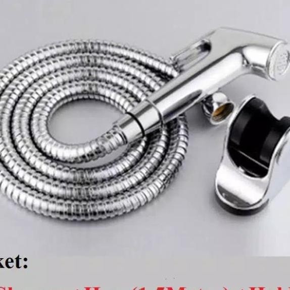 Jet Shower Kloset Toilet Closet Wasser Cebok Wc Semprotan Duduk Kamar