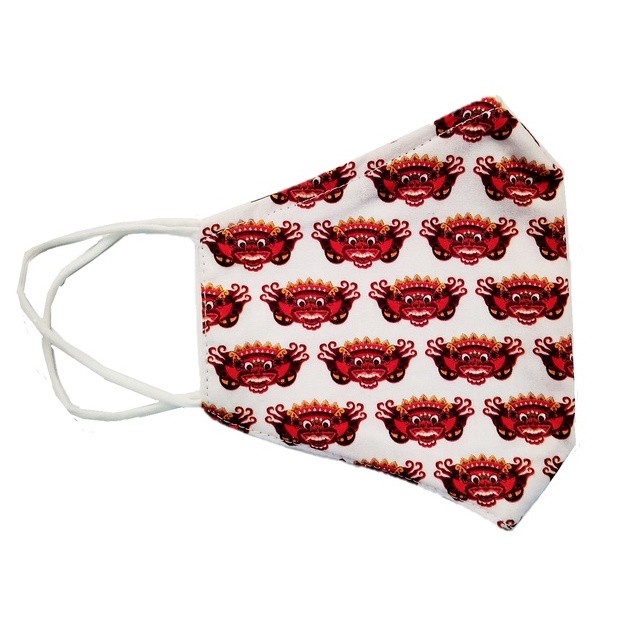Belilah Toko Sritex Masker 3D Premium Batik Barong Bali - 1 Pc T10