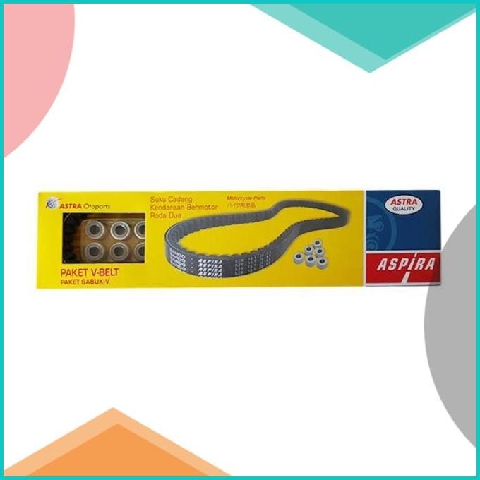 Paket V-belt Aspira Bando V-belt Kit untuk Motor Vario 110cc karbu KV