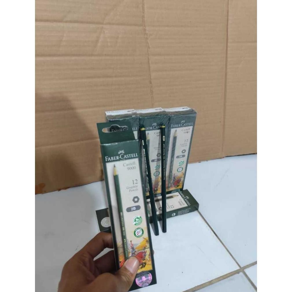 

PAKET HEMAT PENSIL FABER CASTELL 2B ISI 6 PACK (72 PCS) / PER PACK ISI 12 PCS - PROMO