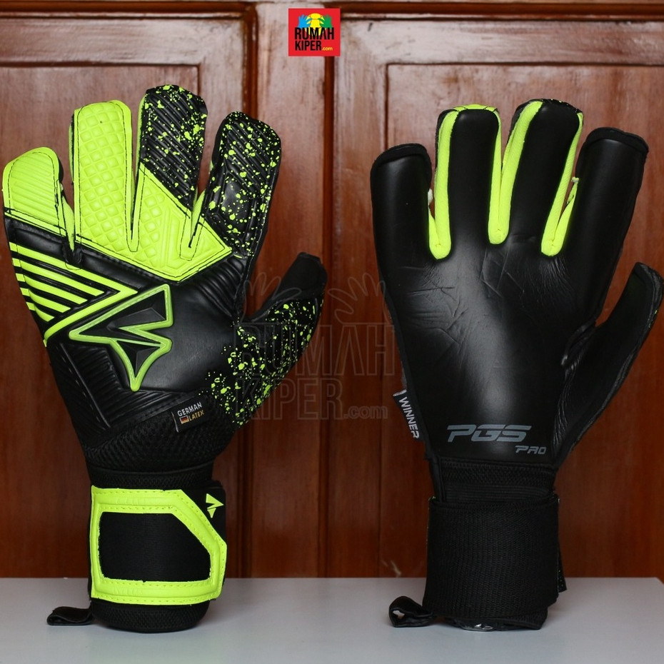 SKU WINNER SERI BLACK/LIME Pgs – PGS 21) Sarung Tangan Kiper |AB2EA979|