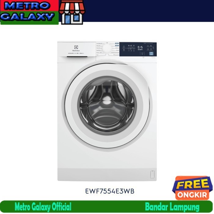 Mesin Cuci ELECTROLUX EWF7554E3WB/ EWF 7554 E3WB/ EWF7554 E3WB