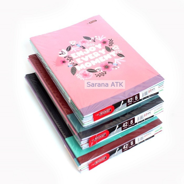 

Sale Buku Tulis Merk Big Boss 42 Lembar [1 Pack]