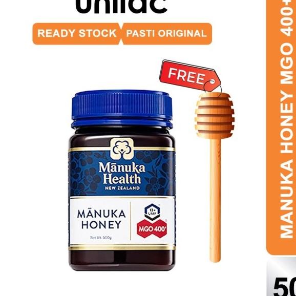 

Manuka Honey Health Madu Manuka Mgo 400+ 500Gr Bpom Madu Murni