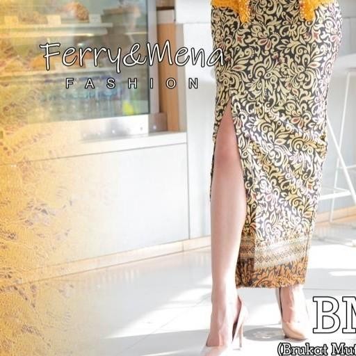 Rok Batik Span Belah / Rok Span Bawahan Kebaya / Rok Instan