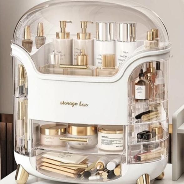 Rak Make Up Kosmetik Storage Box Tempat Yimpanan Make Up Kosmetik