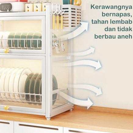Rak Piring Sumpit Mangkuk/Lemari Piring Minimalis Terbaru Rak Cuci Yusianher