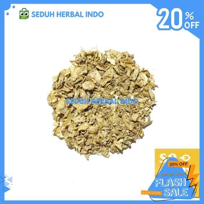 

JAHE KERING LOKAL / DRIED GINGER / DEHYDRATED GINGER FLAKES 50 GRAM