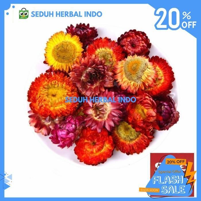 

COLORFUL CHRYSANTEMUM TEA / STRAW FLOWER TEA 10 GRAM DIJAMIN GRATIS
