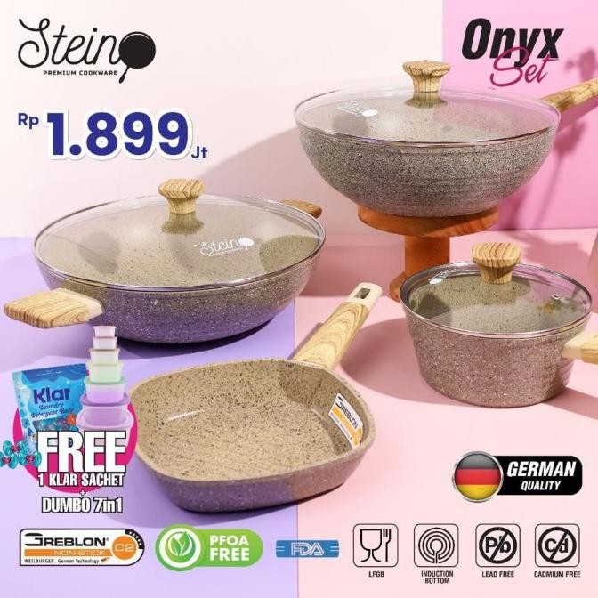 Steincookware Paket Onyx Promo