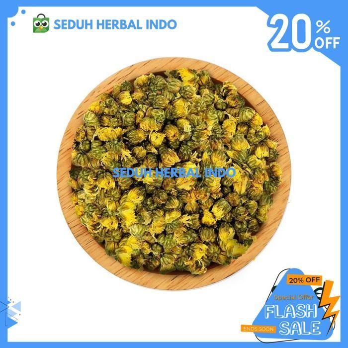 

BABY CHRYSANTHEMUM FLOWER BUD TEA / TEH KUNCUP BUNGA KRISAN 750 GRAM