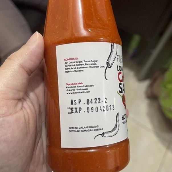 

Allaire Keto Chili & Tomato Sauce - Saus Tomat & Sambal Sugar Free
